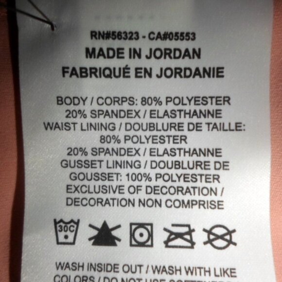 Nike One Rust Pink High Rise 7/8 Leggings w Pockets - Picture 6 of 8